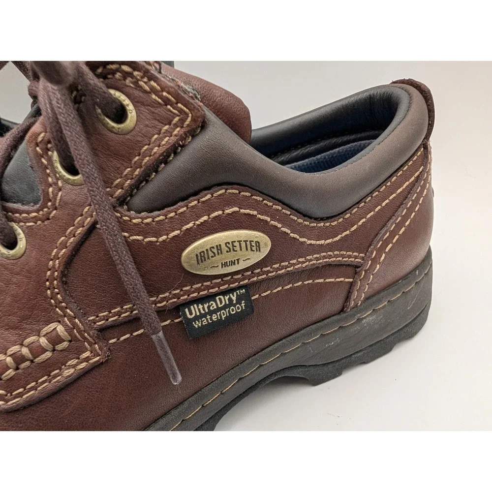 Irish Setter Mens Shoes 9 D Hunt UltraDry Waterproof Brown Moc Toe